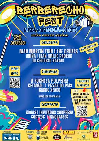 Fechas, información, programa, cartel, imágenes, mapa y ubicación de Berberecho Fest  en  Outes