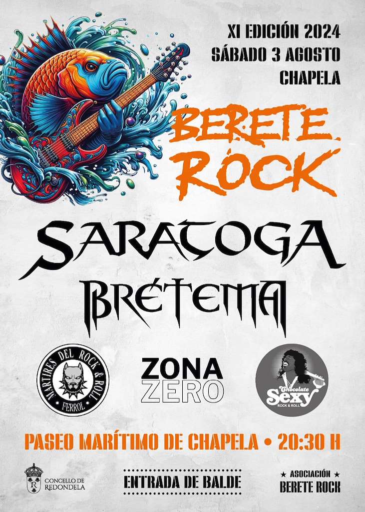 X Berete Rock en Redondela