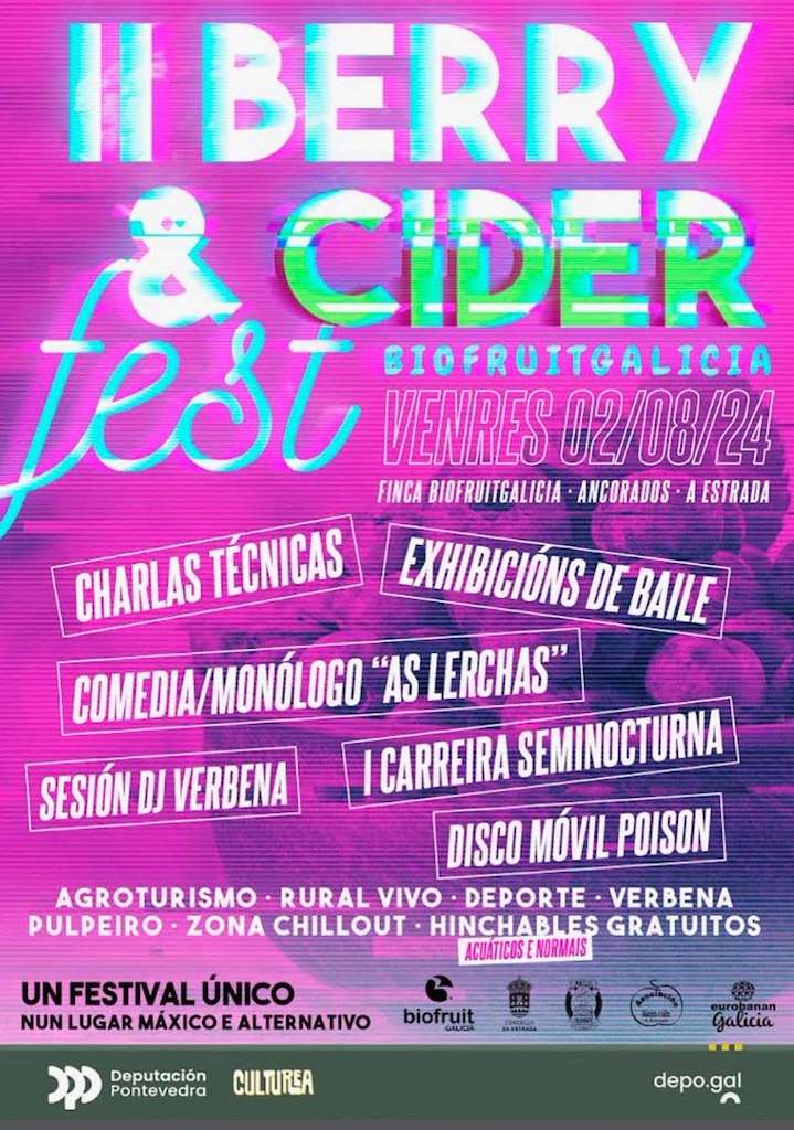 I Berry & Cider Fest en A Estrada