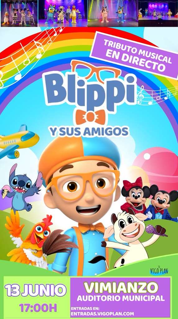 Blippi y sus Amigos - Tributo Musical (2025) en Vimianzo