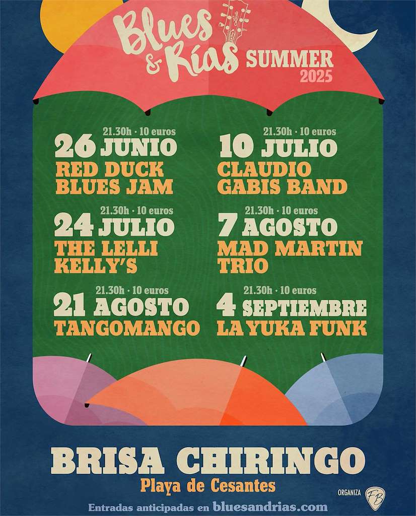Blues & Rías Summer 2025 en Redondela
