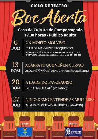 Bocaberta en Boqueixón