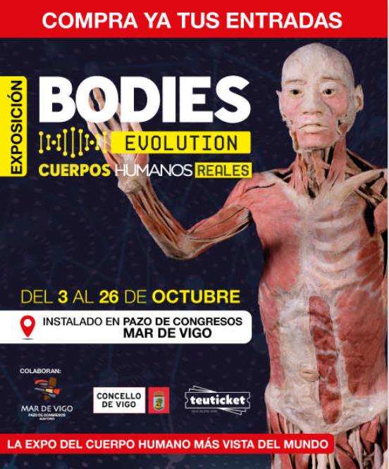 Bodies Evolution (2025) en Vigo