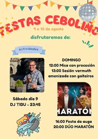 Fechas, información, programa, cartel, imágenes, mapa y ubicación de Bon Xesús de Ceboliño  en  Ourense