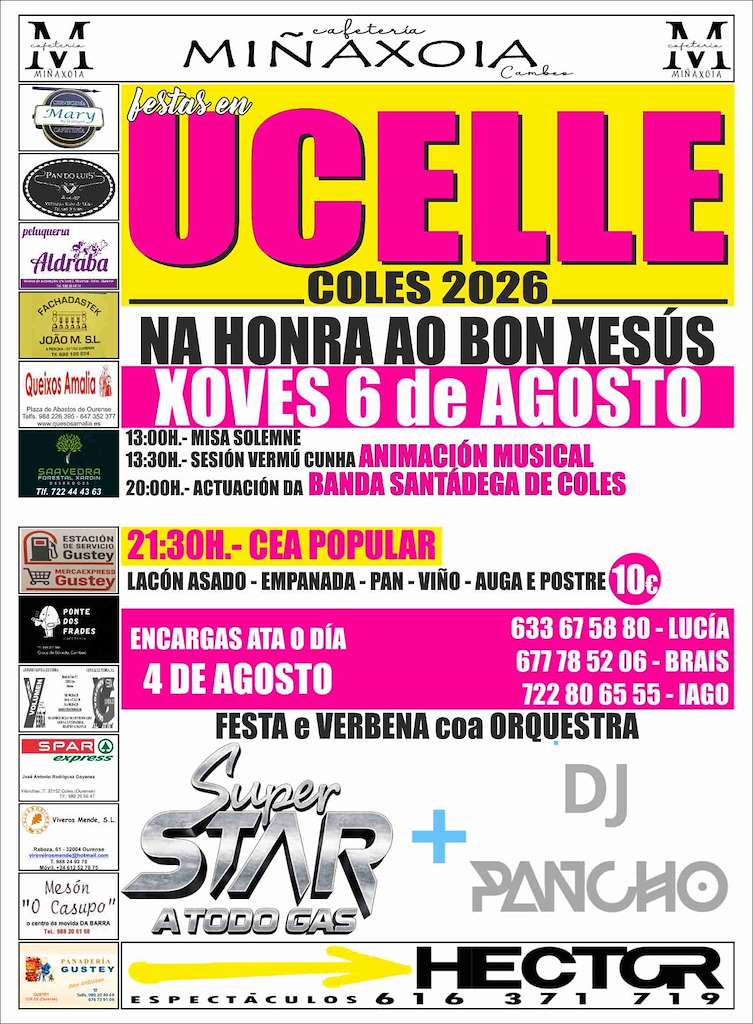 Bon Xesús de Ucelle  (2026) en Coles