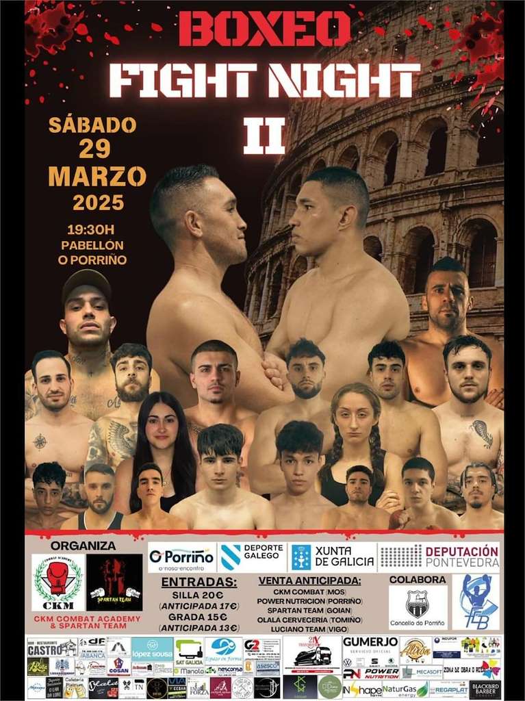 Boxeo Fight Night en O Porriño