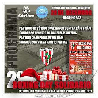 Fechas, información, programa, cartel, imágenes, mapa y ubicación de II Boxing Day Solidario  en  Illa de Arousa