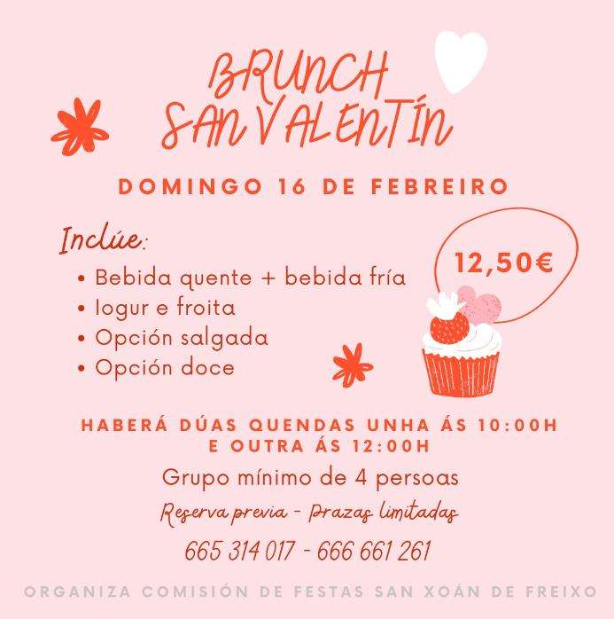 Brunch de San Valentín de Freixo en Vigo