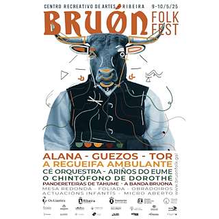 Fechas, información, programa, cartel, imágenes, mapa y ubicación de Bruón Folk Fest  en  Ribeira