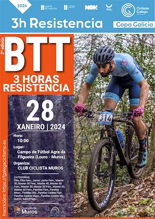 BTT 3 Horas Resistencia (2026) en Muros