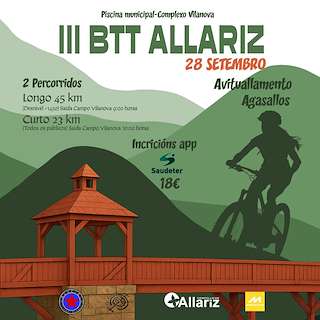 Fechas, información, programa, cartel, imágenes, mapa y ubicación de III Btt (2025)  en  Allariz
