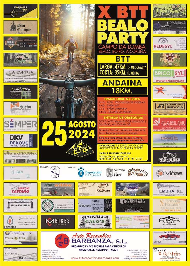 X BTT Bealo Party en Boiro