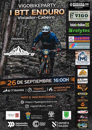 Fechas, información, programa, cartel, imágenes, mapa y ubicación de I BTT Enduro Vixiador-Cabeiro (2026)  en  Redondela