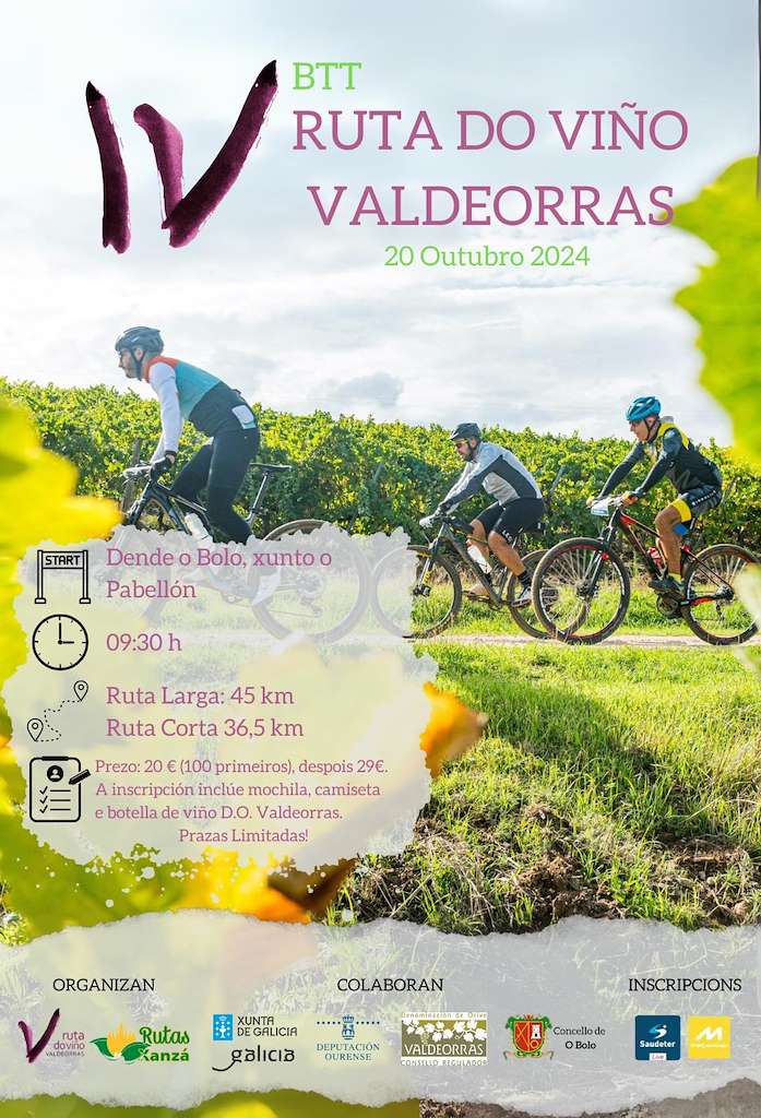 IV BTT Ruta do Viño de Valdeorras en O Bolo