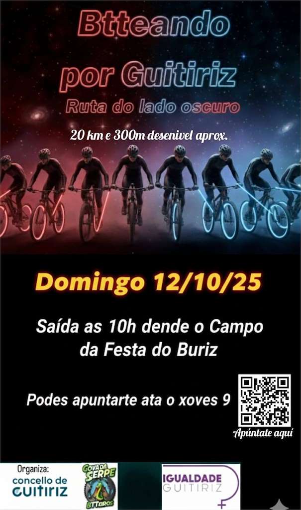 BTTeando - Ruta do Lado Oscuro en Guitiriz