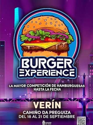 Fechas, información, programa, cartel, imágenes, mapa y ubicación de Burger Experience  en  Verín