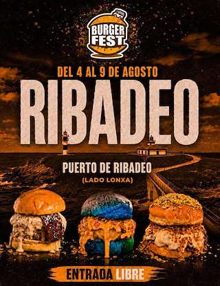 Fechas, información, programa, cartel, imágenes, mapa y ubicación de Burger Fest (2026)  en  Ribadeo