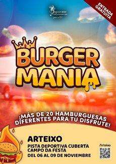 Fechas, información, programa, cartel, imágenes, mapa y ubicación de Burgermania (2025)  en  Arteixo