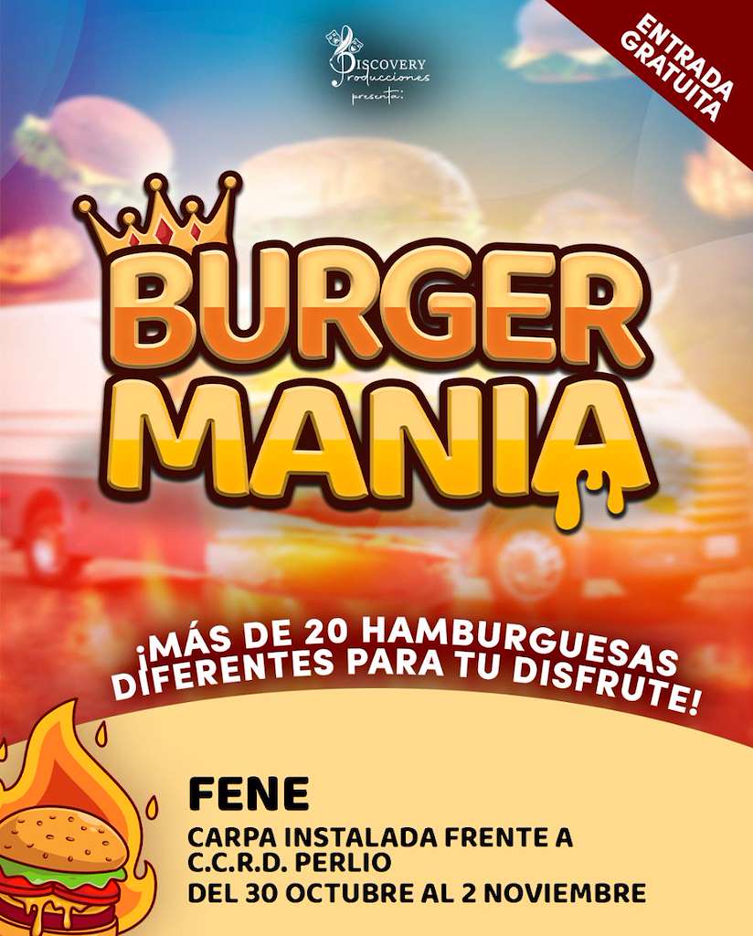 Burgermania en Fene
