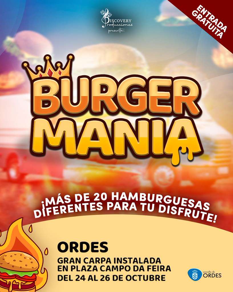 Burgermania en Ordes