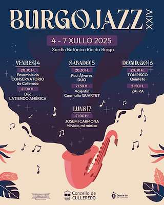 Fechas, información, programa, cartel, imágenes, mapa y ubicación de XXIV Burgo Jazz   en  Culleredo