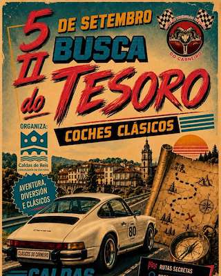 Fechas, información, programa, cartel, imágenes, mapa y ubicación de II Búsqueda del Tesoro do Carneiro (2026) en Caldas de Reis