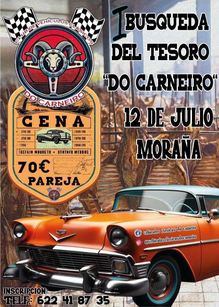 I Búsqueda del Tesoro do Carneiro (2025) en Moraña