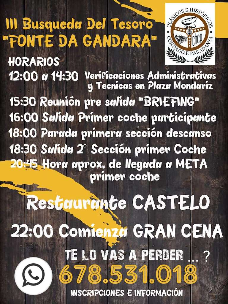 III Búsqueda del Tesoro - Fonte da Gándara en Mondariz