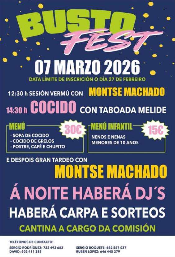 Busto Fest  (2026) en Santiago de Compostela