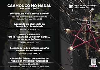 Fechas, información, programa, cartel, imágenes, mapa y ubicación de Caamouco no Nadal (2025)  en  Ares