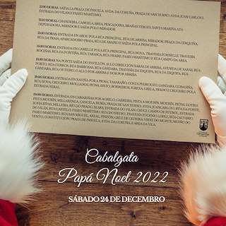Cabalgata de Papá Noel (2025) en Camariñas