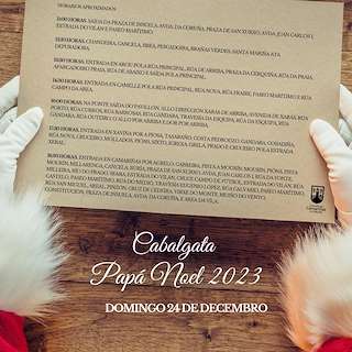 Cabalgata de Papá Noel (2025) en Camariñas