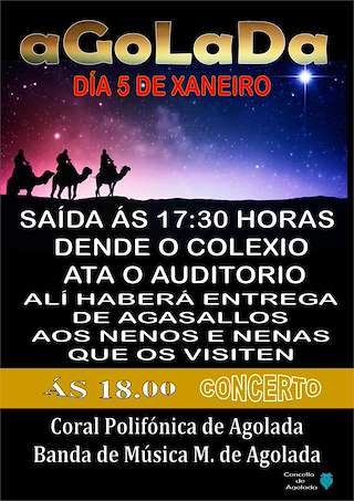 Cabalgata de Reyes (2027) en Agolada
