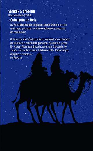 Cabalgata de Reis  (2026) en Vilagarcía de Arousa