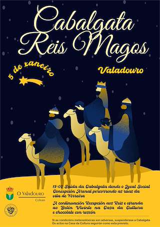 Cabalgata de Reis  en O Valadouro