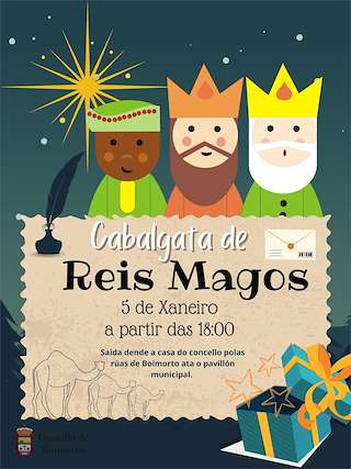 Cabalgata de Reis  (2026) en Boimorto