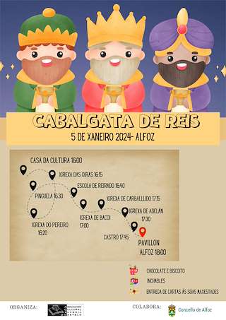 Cabalgata de Reis  (2026) en Alfoz