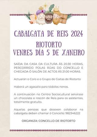 Cabalgata de Reis  (2026) en Riotorto