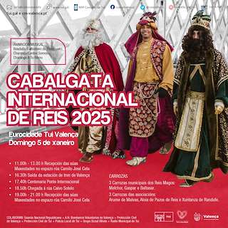 Cabalgata de Reyes de la Eurocidade (2026) en Tui