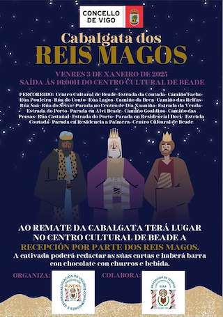 Cabalgata de Reyes de Beade en Vigo