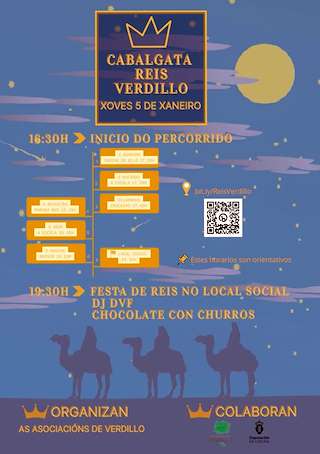 Cabalgata de Reyes de Verdillo (2027) en Carballo