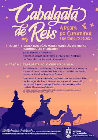 Cabalgata de Reis (2026) en A Pobra do Caramiñal