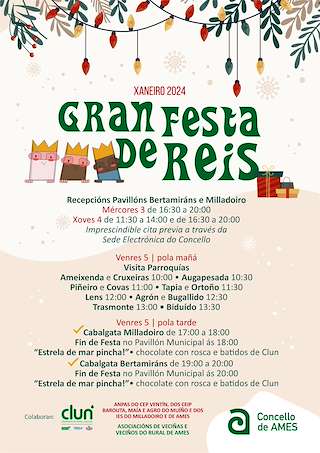 Cabalgata de Reyes (2027) en Ames