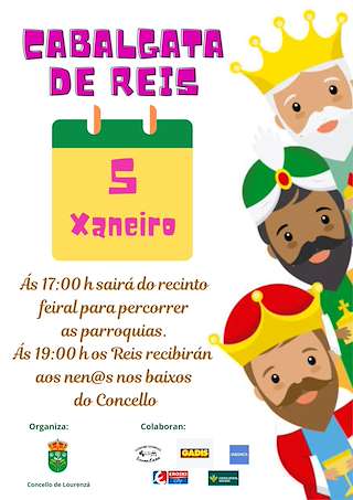 Cabalgata de Reyes (2027) en Lourenzá