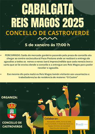 Cabalgata de Reyes (2027) en Castroverde