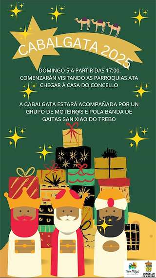 Cabalgata de Reyes (2026) en Cariño