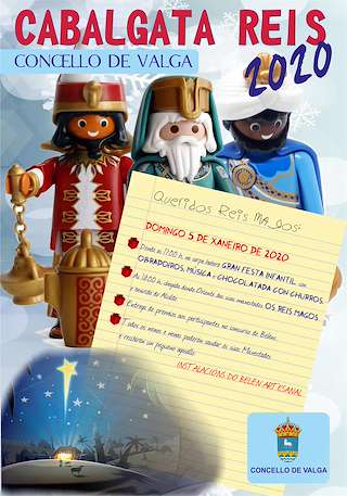 Cabalgata de Reyes (2027) en Valga