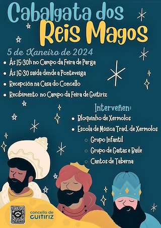 Cabalgata de Reyes (2027) en Guitiriz