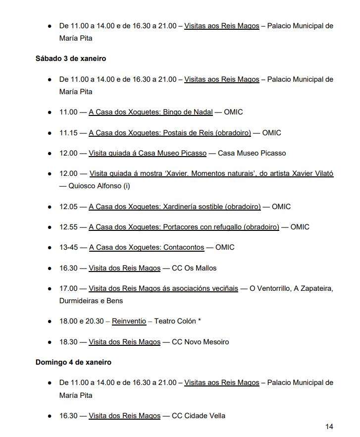 Cabalgata de Reyes (2026) en A Coruña