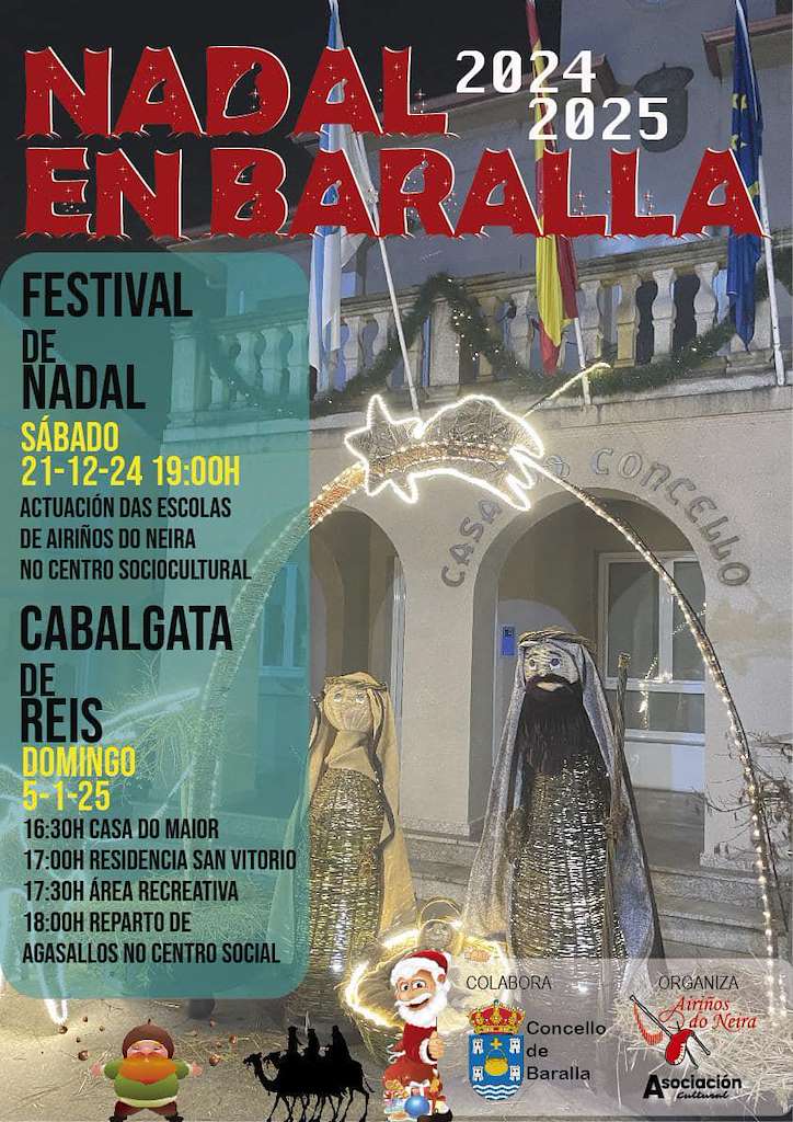 Cabalgata de Reis (2025) en Baralla